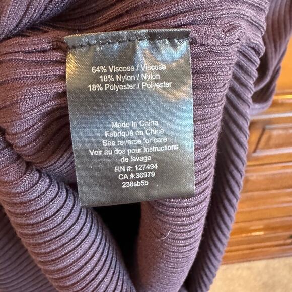 Heartloom Naima Dress in Coco – Size M – Chic Ribbed Knit Sweater Dress - Picture 6 of 9